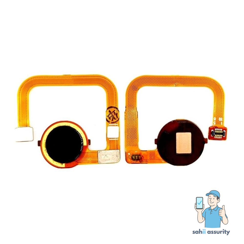 Fingerprint Sensor with Flex Cable for Xiaomi Redmi Note 9 Green